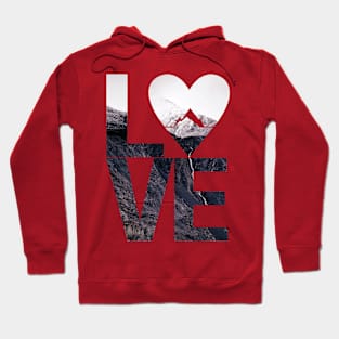 Mountain Love Outdoor Design Hoodie